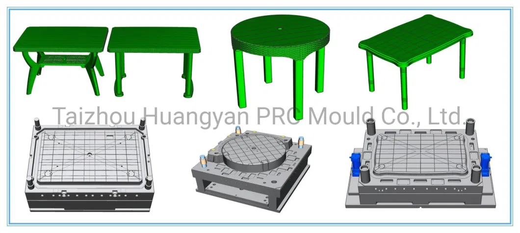 New Design Two Layer Student Iml Plastic Coffee Table Injection Mould P20 Good Price Quality
