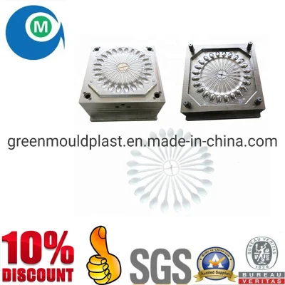 China Plastic Cutlery Mould Maker Injection Plastic Spoon Mould