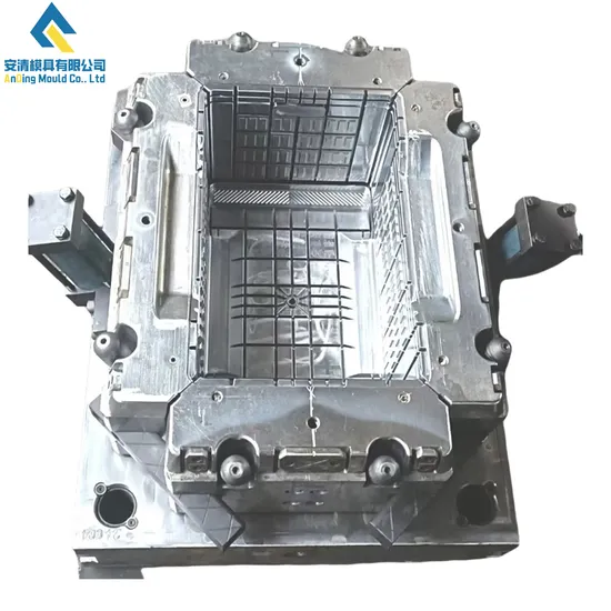 High Quality Plastic Injection Molding Mould for Plastic Turnover Box Container Crate