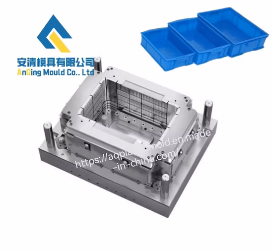High Quality Plastic Injection Molding Mould for Plastic Turnover Box Container Crate