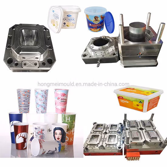 Hot Sale Household Food Snack Plastic Storage Box Labeling Iml Injection Mould Manufacturer