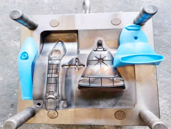 New Design Two Layer Student Iml Plastic Coffee Table Injection Mould P20 Good Price Quality