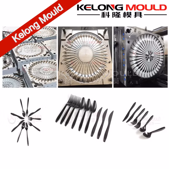 Plastic Cutlery Mould Plastic Spoon Fork Mold